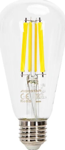 Aigostar Żarówka LED Filament Przezroczysta ST64 E27 16W Żarówka LED Filament Przezroczysta ST64 E27 16W