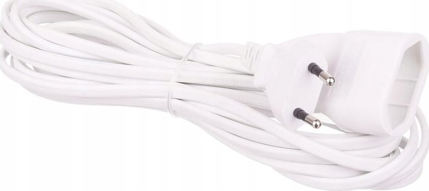 Listwa zasilająca Düwi Przedłużacz 1 gniazdkowy 5m biały IP20 230V