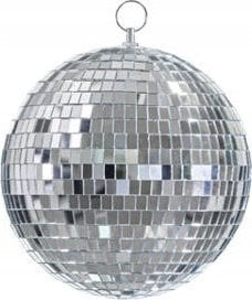 Kula lustrzana disco srebrny 20cm 42063