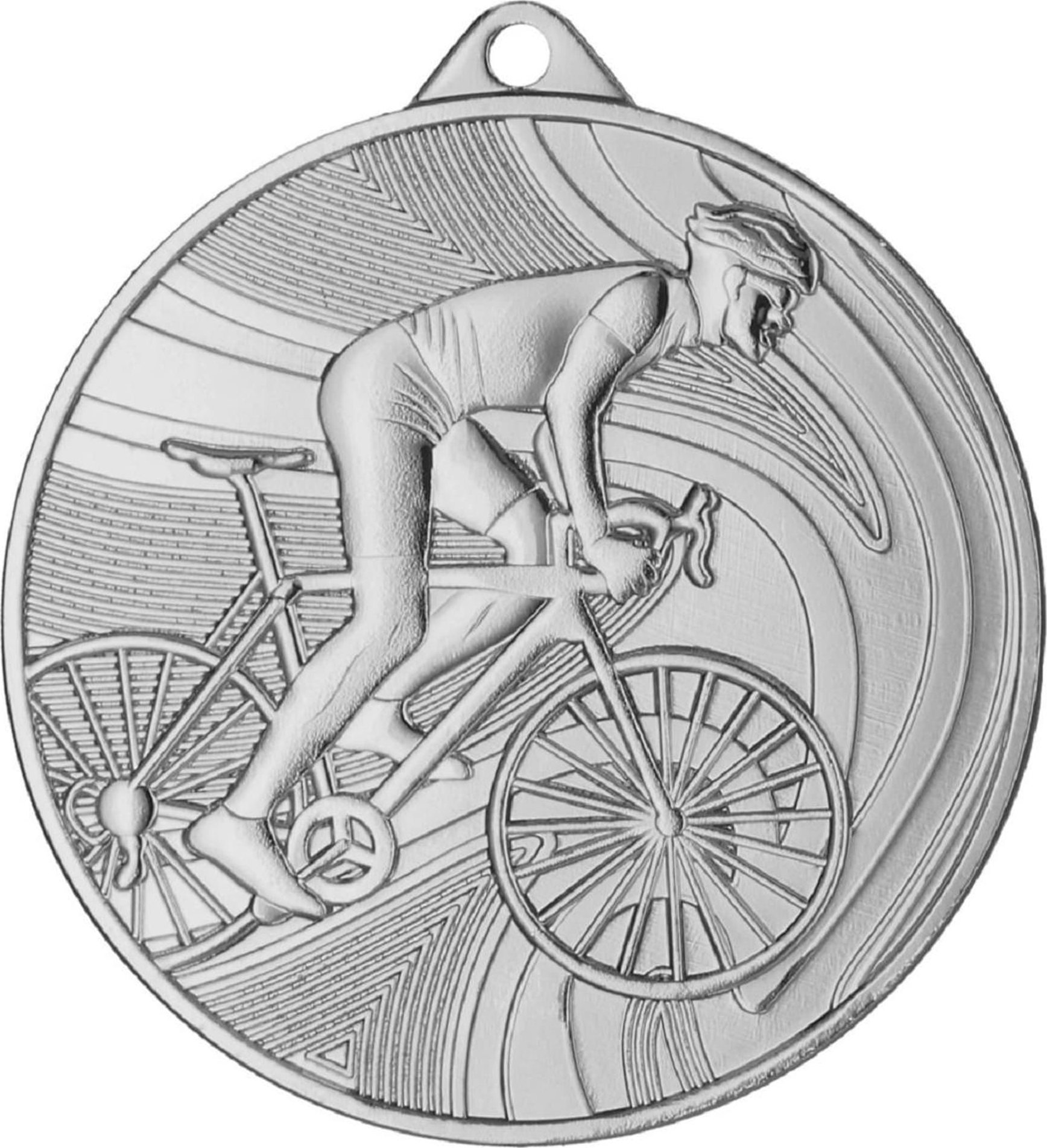 Victoria Sport Medal srebrny- kolarstwo - medal stalowy