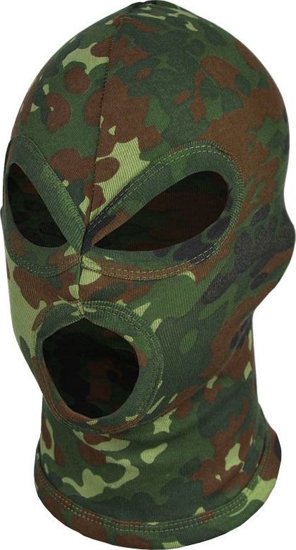 MFH Kominiarka 3-otwory flecktarn r. uniwersalny