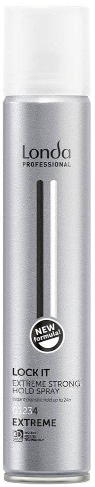 LONDA PROFESSIONAL_Lock It Ultra Extreme Strong Hold Spray lakier do włosów Extreme 250ml