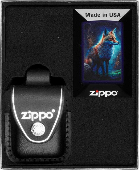 Zestaw ZIPPO Zapalniczka FOX DESIGN Prezentowy No3