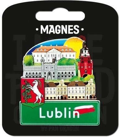 Pan Dragon Magnes I love Poland Lublin ILP-MAG-C-LUB-25