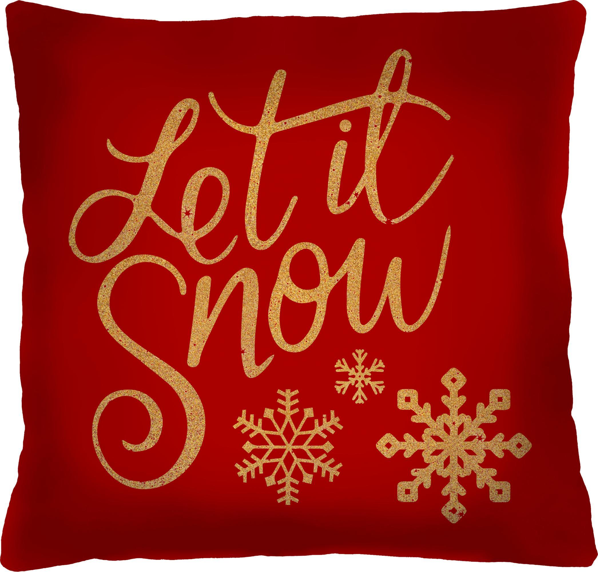 Bertoni-arco Poduszka - LET IT SNOW - 40x40 cm