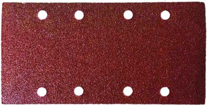 Dedra Papiery ścierne z otworami rzep 92 x 182mm gradacja 80 5szt. (DED79432)