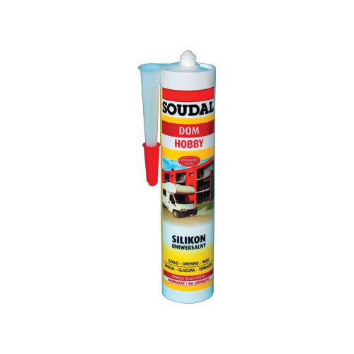 Soudal Silikon uniwersalny 310ml biały