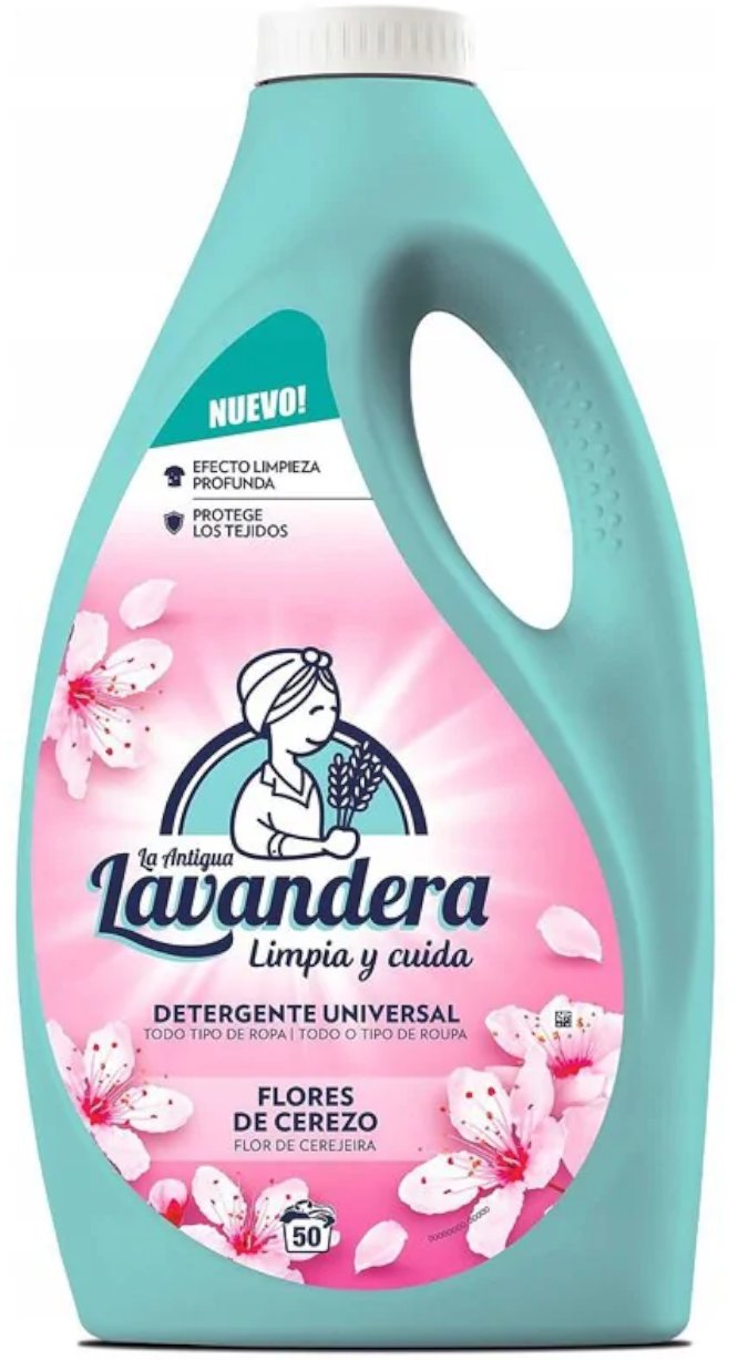 Lavandera Żel do prania LAVANDERA Kwiaty wiśni 50 prań 2,5l