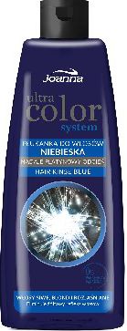 Joanna Ultra Color System Płukanka do włosów niebieska 150 ml