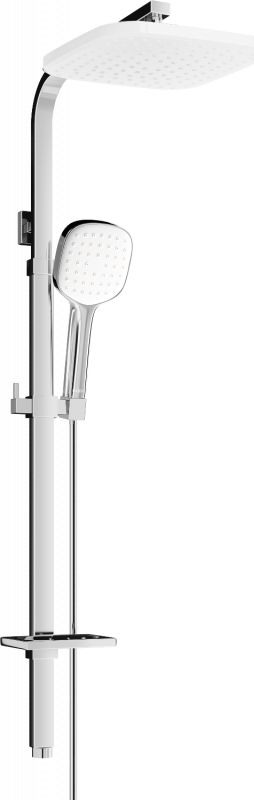 Zestaw prysznicowy Mexen Mexen Q33 kolumna prysznicowa chrom/biały - 798333395-02