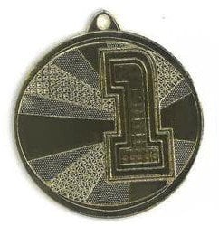 Victoria Sport Medal złoty stalowy - Szachy z grawerowaniem laserem - RMI