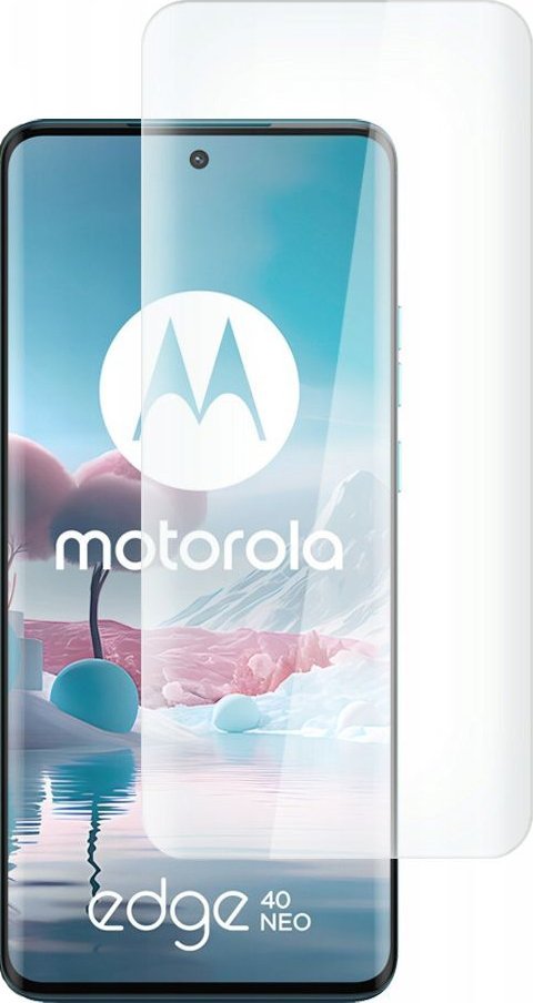 Braders Szkło Hartowane UV + Lampa do Motorola Edge 40 Neo