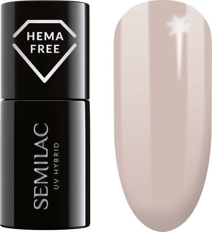 Semilac SEMILAC Lakier hybrydowy 414 Evening Sand (HEMA free) 7ml