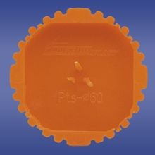 Elektro-Plast Pokrywa sygnalizacyjna fi 60mm okrągła pomarańczowa PTs 60 50szt. (13.16)