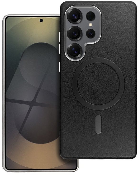 Futerał GENTLEMAN MAG COVER kompatybilny z MagSafe do SAMSUNG A07 czarny