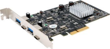 EXSYS EX-12005 4 portowa karta USB 3.2 Gen2 PCIe 2x USB-A i 2x USB-C