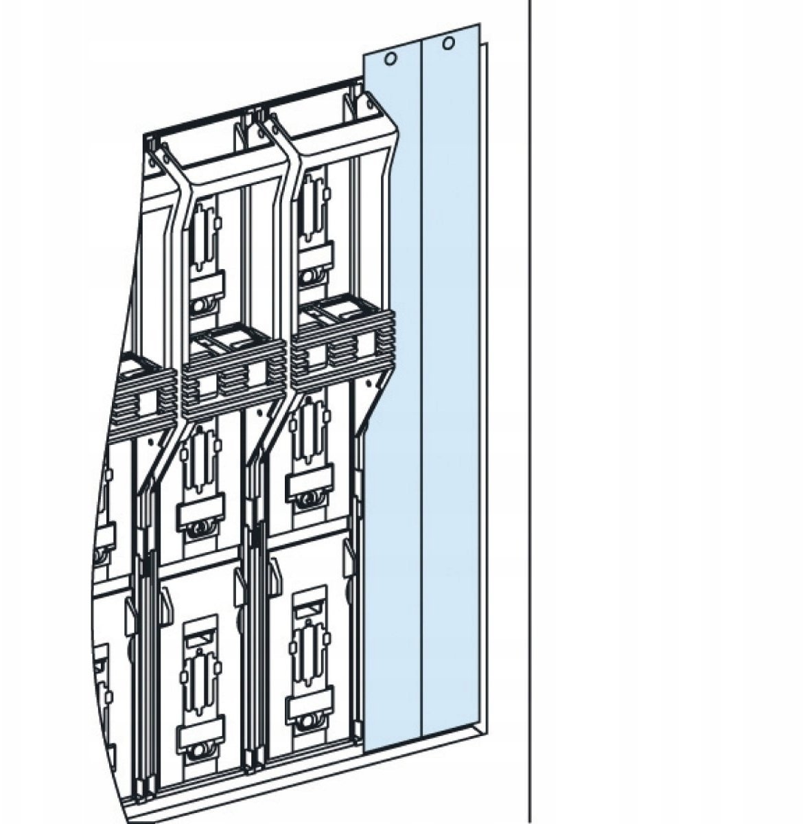 PrismaSet Zaślepka pionowa do ISFL250/630 LVS03741