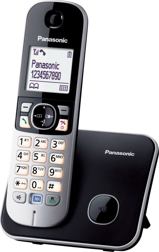 Telefon stacjonarny Panasonic KX-TG6811PDB Czarno-srebrny