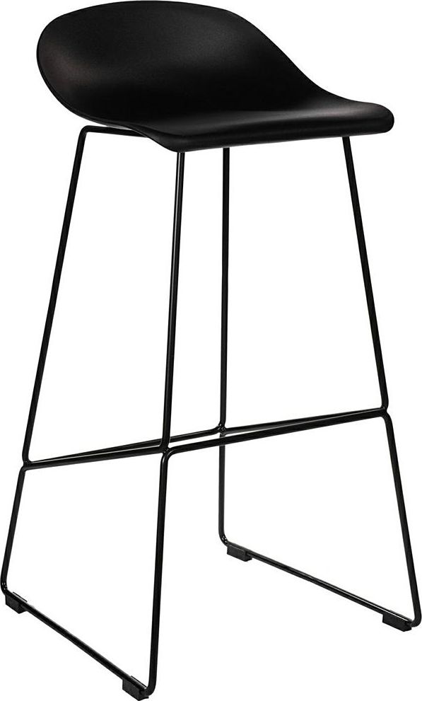 Elior Minimalistyczny hoker Univ - czarny