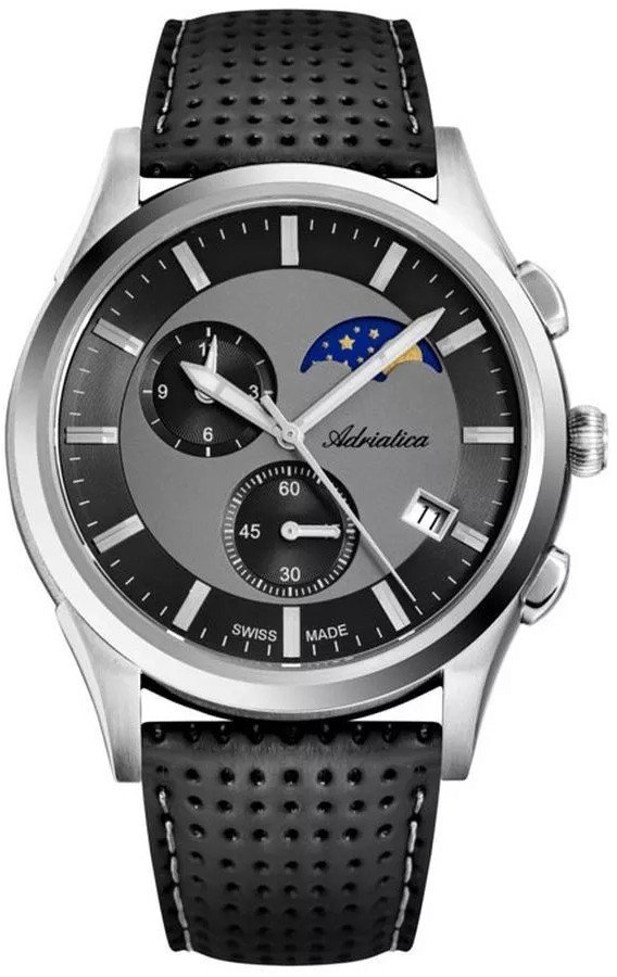Zegarek męski Adriatica A8282.5216CH czarny