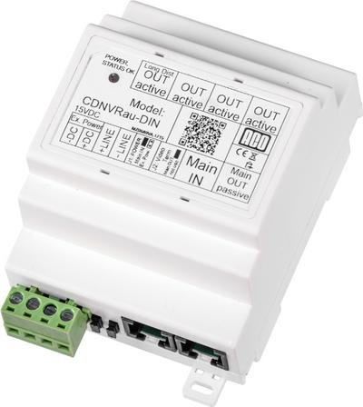 ACO ACO Rozdzielacz aktywny VIDEO na szynę DIN - CDNVRau-DIN