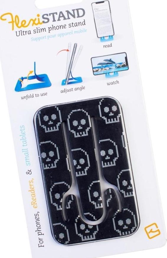 Podstawka Thinking Gifts FlexiStand podstawka pod telefon - Skull - Czaszki
