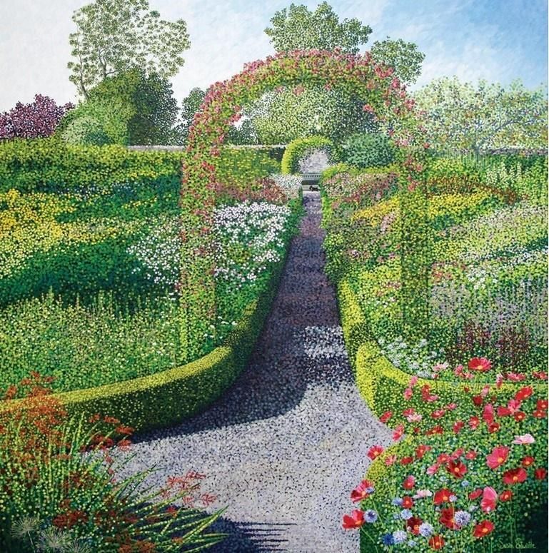 Susan Entwistle Karnet z kopertą Ogrody zamku Kellie