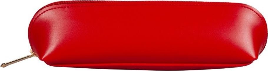 Piórnik na suwak czerwony