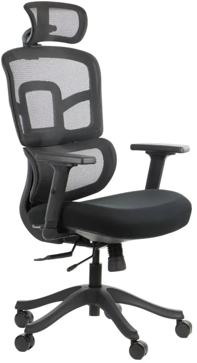 Fotel biurowy TREX czarny STEMA