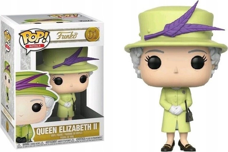 Figurka Funko Pop Funko POP Icons: Royal Family W2- Queen Elizabeth II