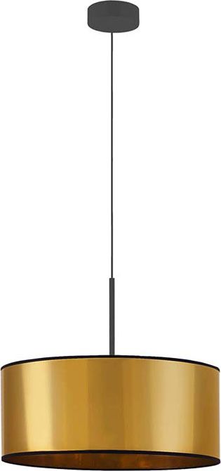 Lampa wisząca Lumes Złoty okrągły żyrandol wiszący 40 cm - EX872-Sintrev
