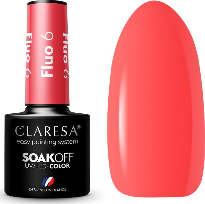 Claresa CLARESA lakier hybrydowy FLUO 6 -5g
