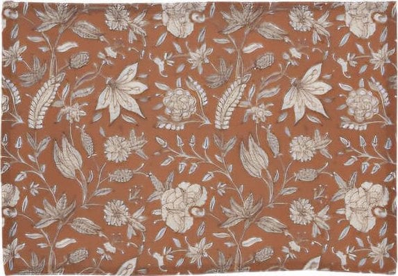 Home Styling Collection Podkładka pod talerz bawełniana w kwiaty, 45 x 30 cm