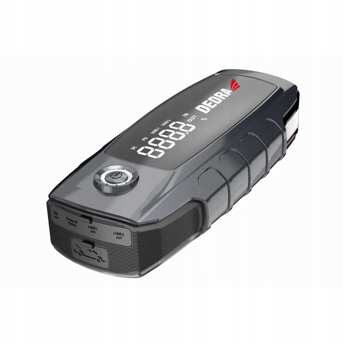 Powerbank z funkcją rozruchu silnika 16000mAh, wyśw. LCD