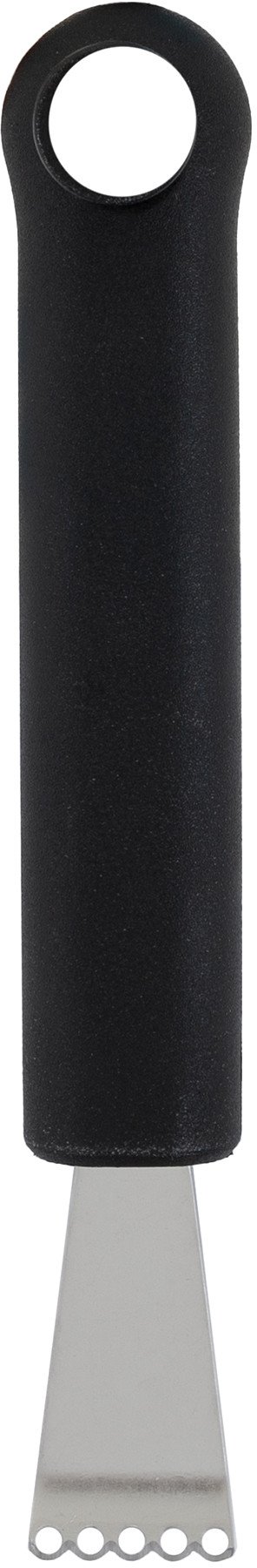 Nóż dekoracyjny do cytrusów 150 mm, długość ostrza 40 mm, czarny | TECHNICA, Silver Line
