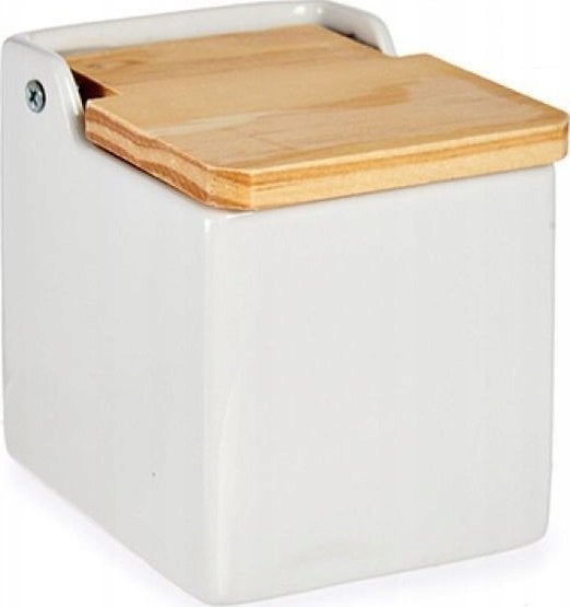 Vessia Pojemnik na sól z pokrywką bambusową