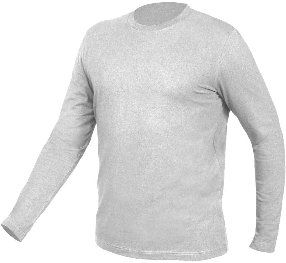 Koszulka z długim rękawem, szara, rozmiar XXXL