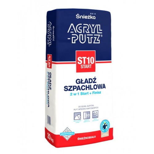 Śnieżka Gładź szpachlowa ACRYL-PUTZ ST10 START sypka 2,5kg
