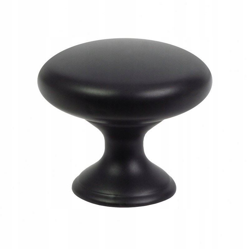 Gałka meblowa czarna mat stylowy uchwyt do mebli retro i klasycznych 1 szt.