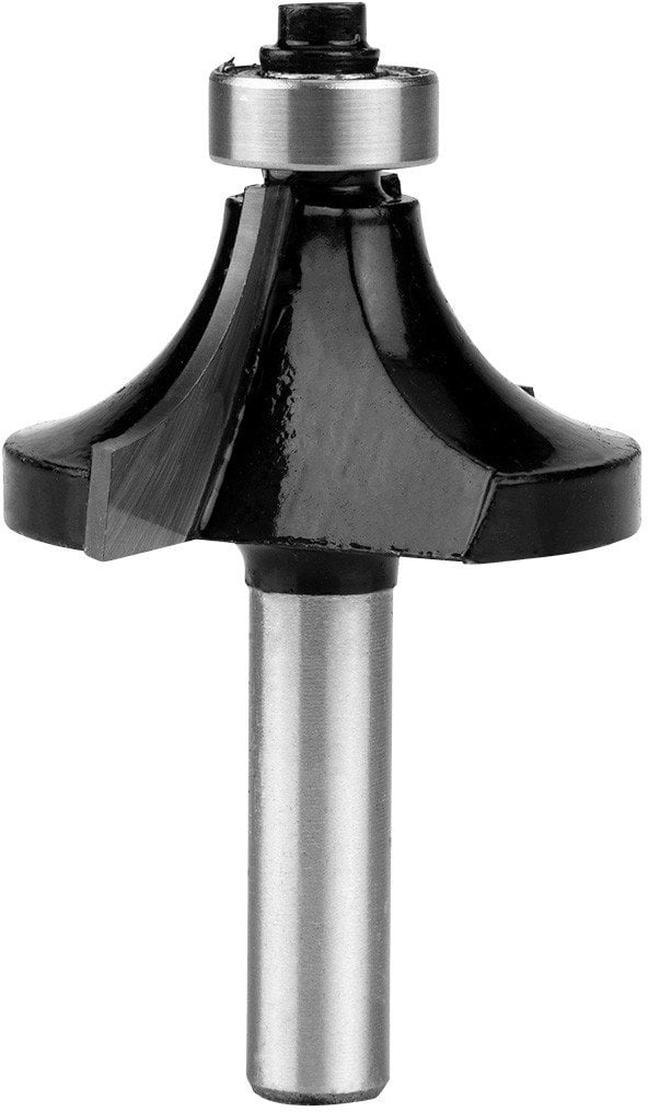 Frez do drewna z łożyskiem, ozdobny, widiowy, 38.1 x 19mm, trzpień 8 mm