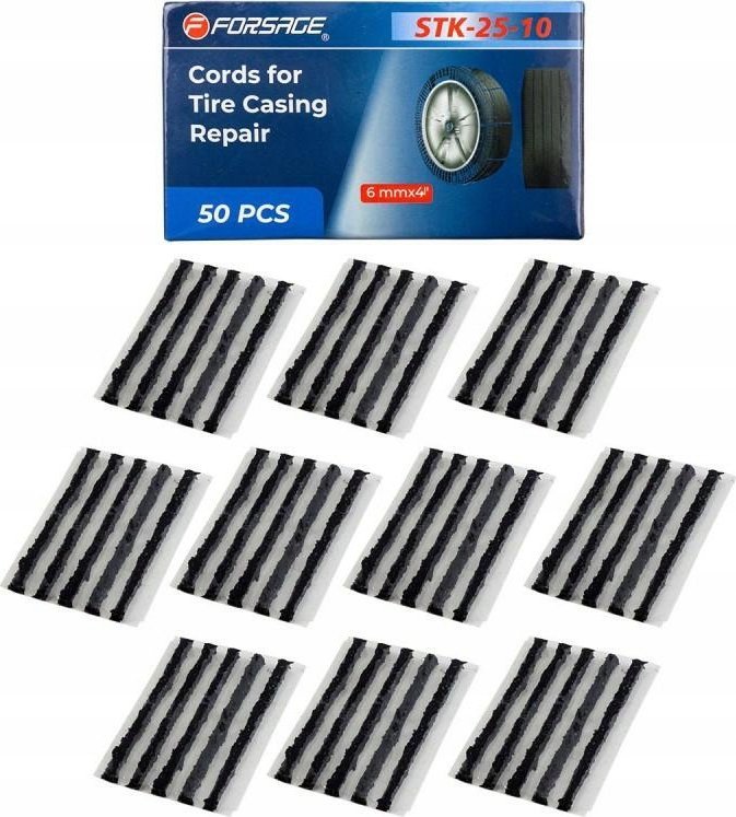 Forsage Sznury do naprawy opon, zestaw 50szt.