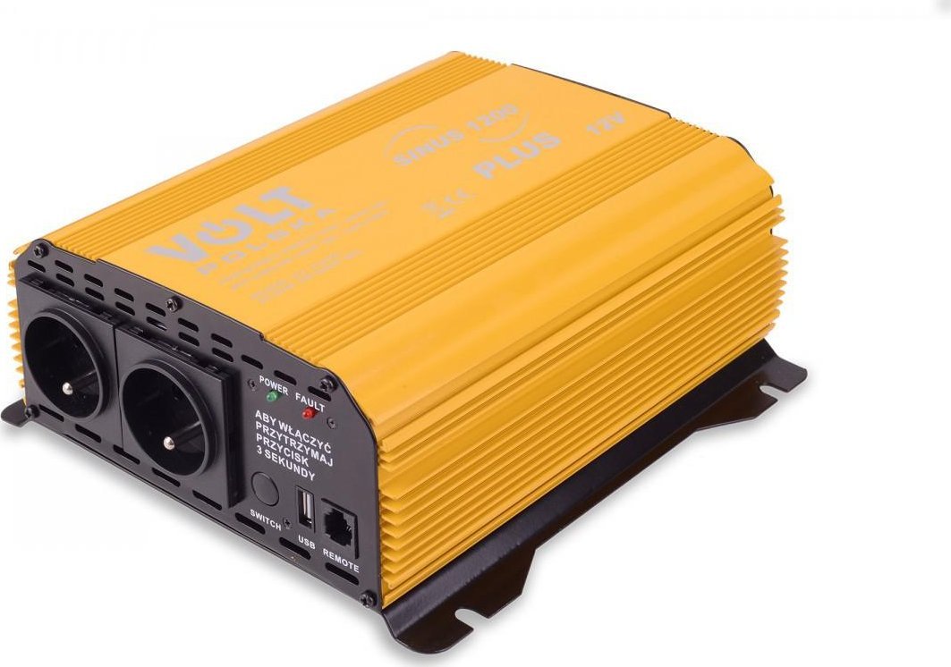 Przetwornica Volt PRZETWORNICA VOLT POLSKA SINUS PLUS 1200 12V / 230V 600/1200W