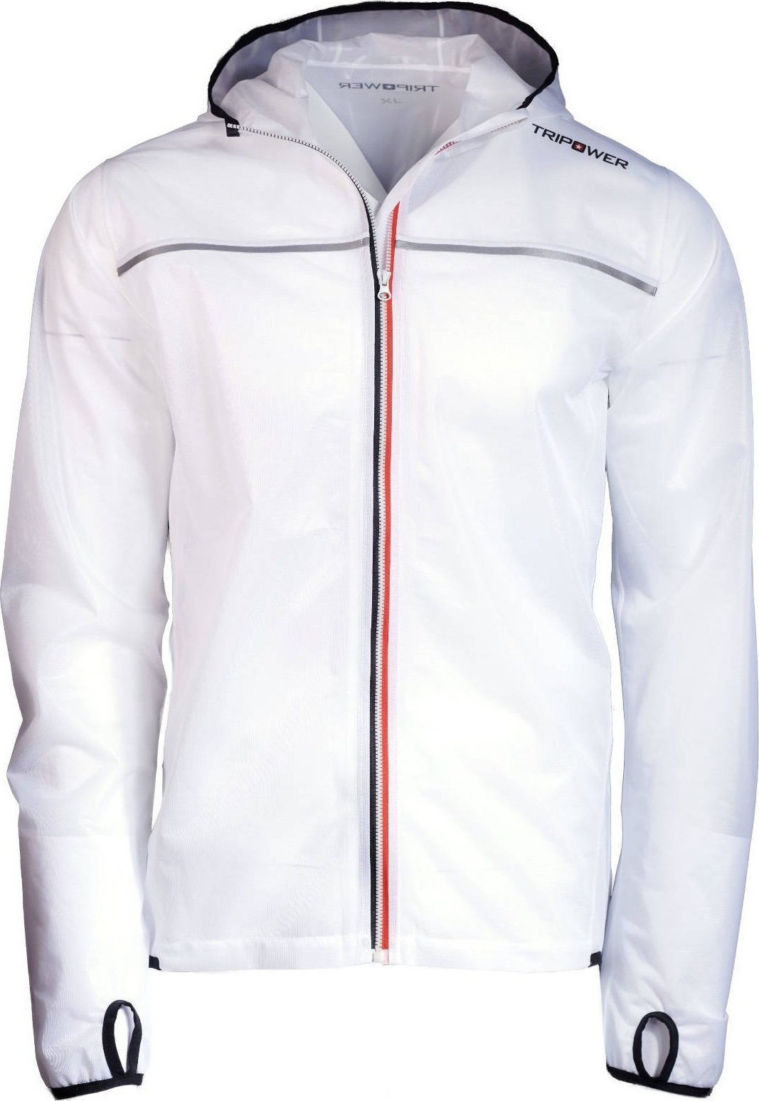 TRIPOWER Świecąca wiatrówka dla biegaczy Tripower Lightspeed M