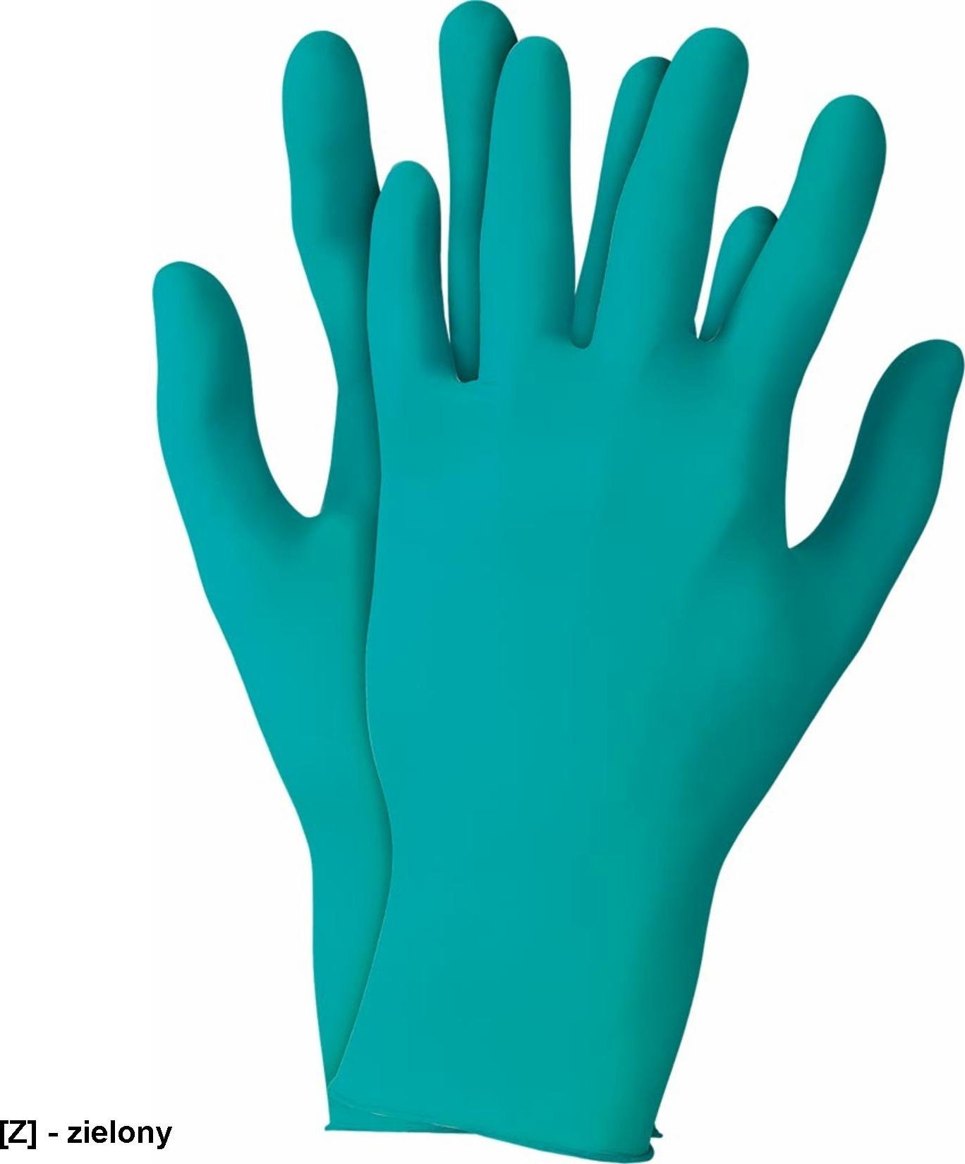 R.E.I.S. RATOUCHN92-600 - nitryolowe rękawice ochronne L