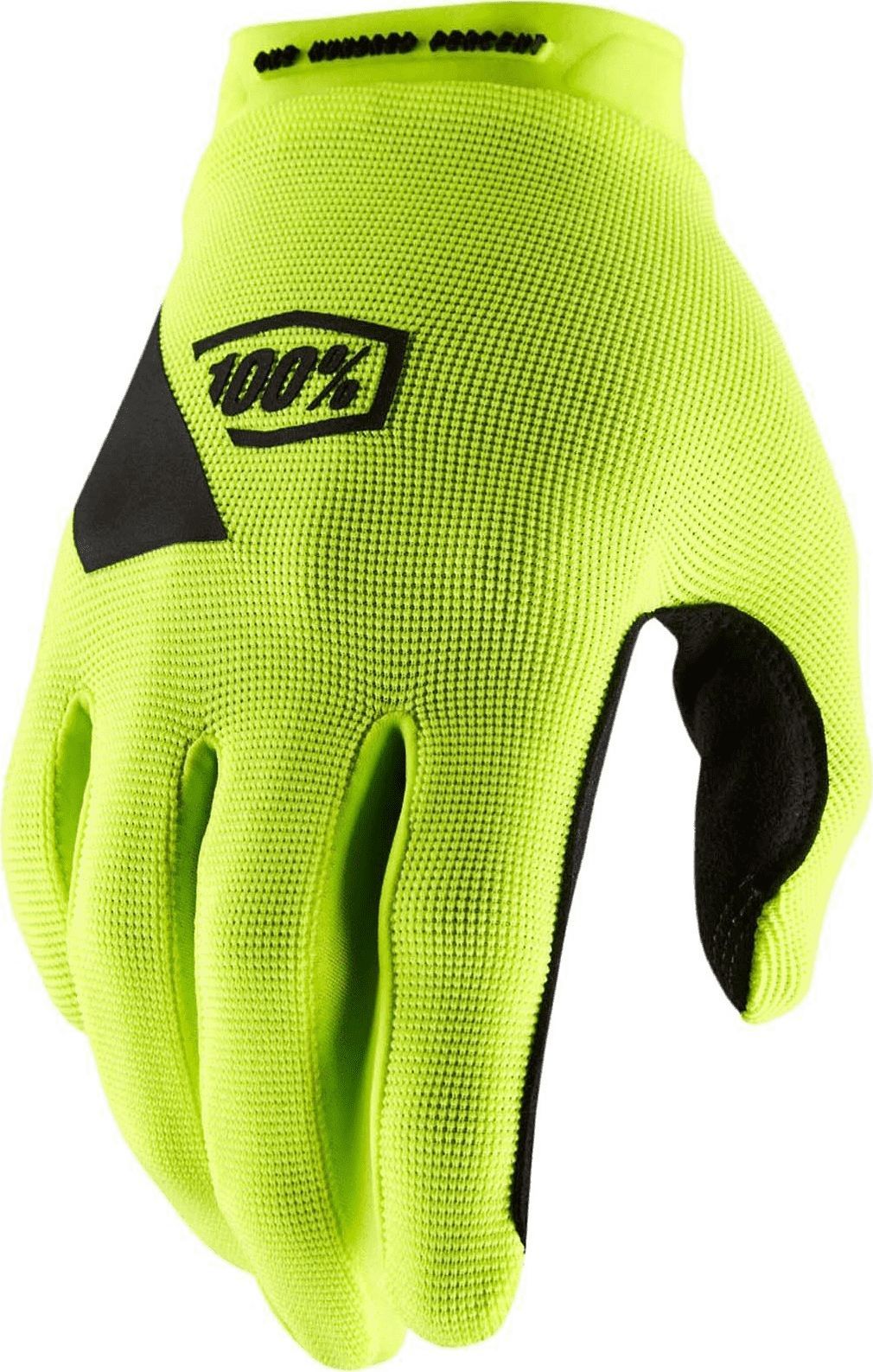 100% Rękawiczki 100% RIDECAMP Glove fluo yellow roz. S (długość dłoni 181-187 mm) (NEW)