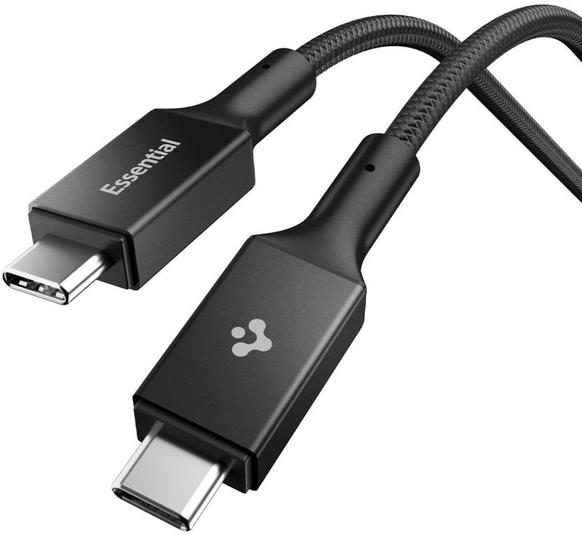 Kabel Spigen EB24015CC Essential USB-C Cable 240W 150cm Black