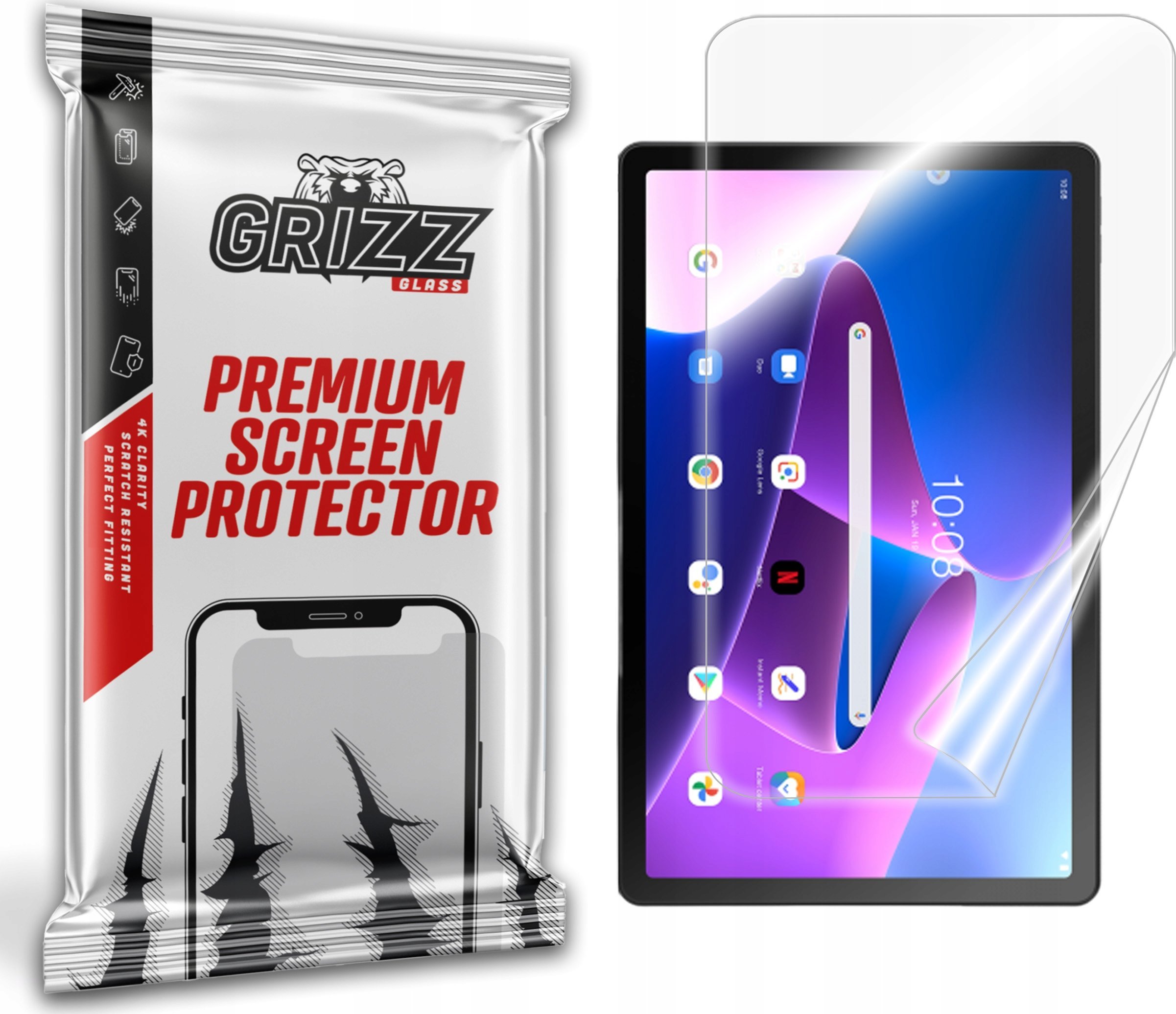GrizzGlass Folia ceramiczna GrizzGlass CeramicFilm do Lenovo Tab M10