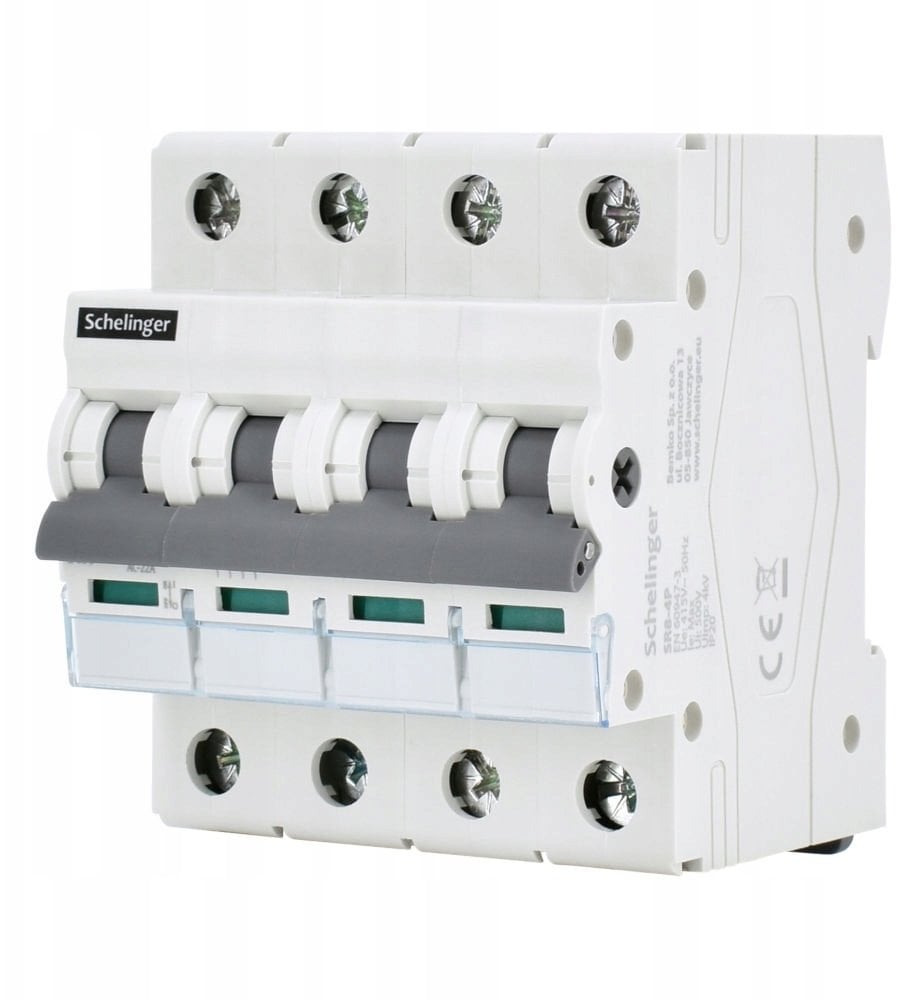 Rozłącznik izolacyjny 4P 100A Schelinger A11-SR8-4P-100
