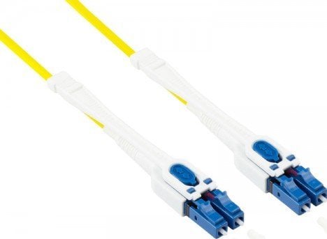 Alcasa Alcasa LW-U903LC kabel InfiniBand / światłowodowy 3 m 2x LC Żółty