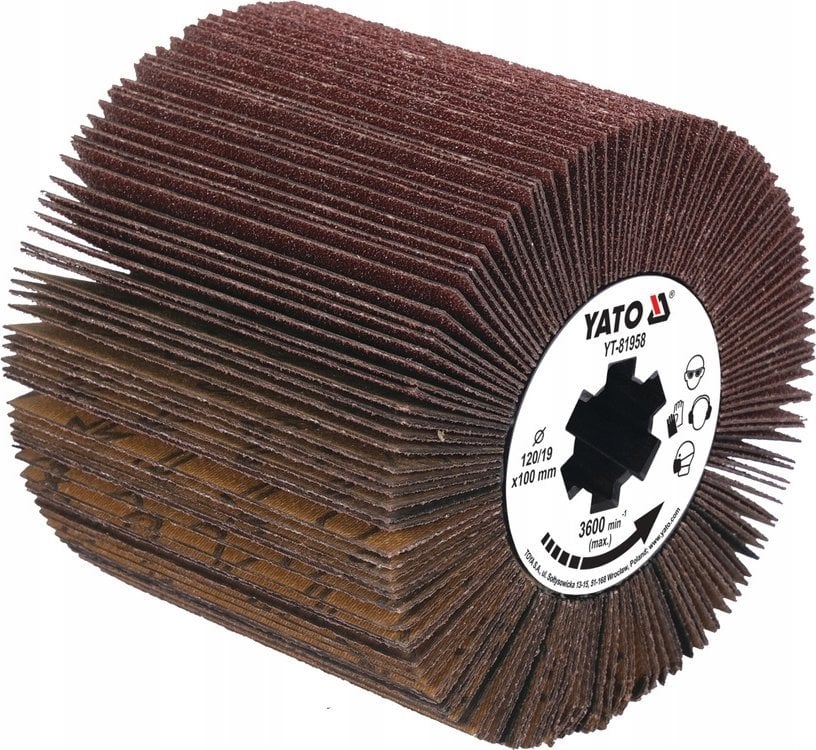 YT.P120 SATIN BRUSH (LEAF)